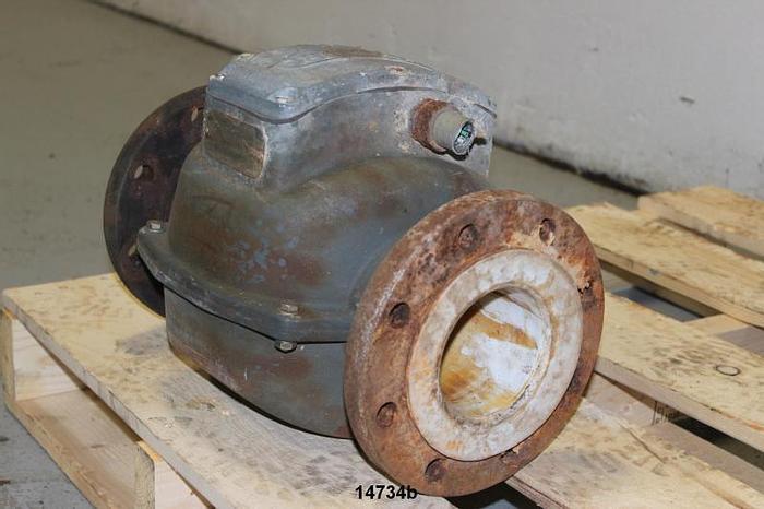 Used Foxboro 2804SABA1SA-G-U Magnetic Flow Meter, 4" #14734