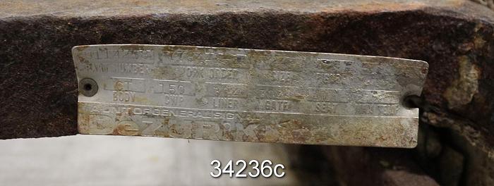 Used Dezurik 24" Hand Operated Knife Gate Valve #34236