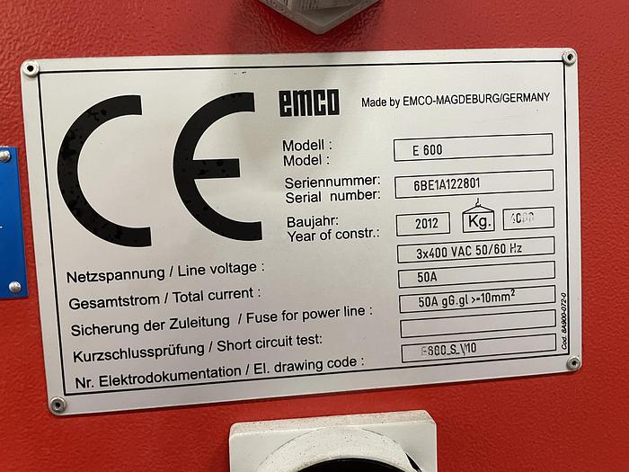 Gebruikt Emco E-600