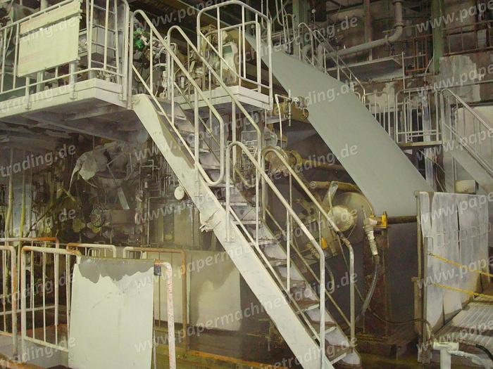 Used (PM2-86) - Paper Machine for Newsprint, Book and Printing Paper, Gapformer - Mitsubishi - 3350mm