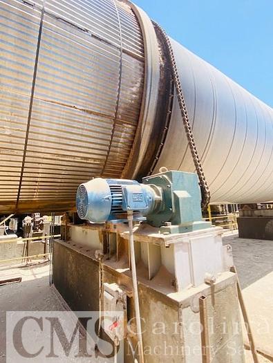 Used Player Design 12x50 Drum Dryer with Burner