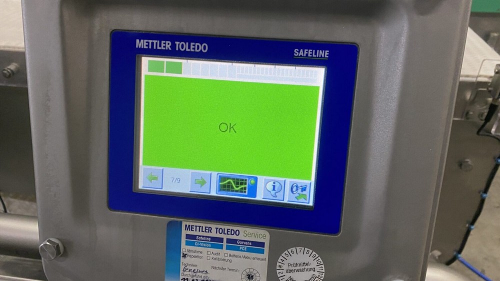 Used Mettler Toledo metal-detector
