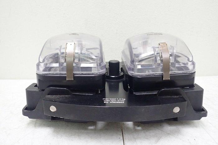 Used Thermo 11175750 T20 Centrifuge Rotor w/ 2 Plates, 2 11175631 Microplate Carriers