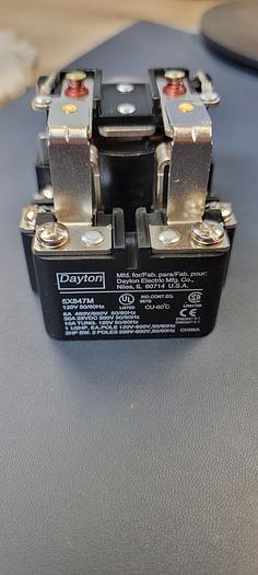 DAYTON POWER RELAY 5X847-M 120VAC 50/60Hz 30A (111)