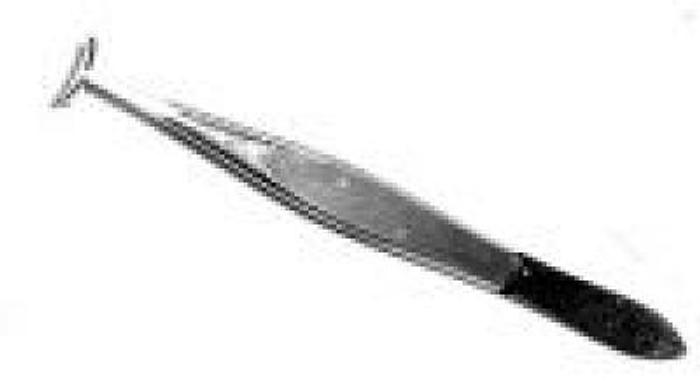 Used Ophthalmic Forceps Fixation Llovera-Barraquer 3:6 Teeth 100mm DIXEY