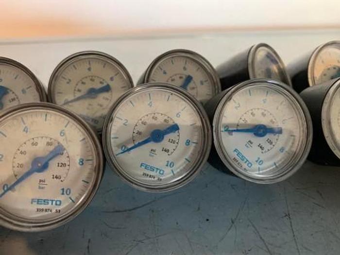Manometr MA-40-10-1/8 (359874) 1-10 bar, Festo x3