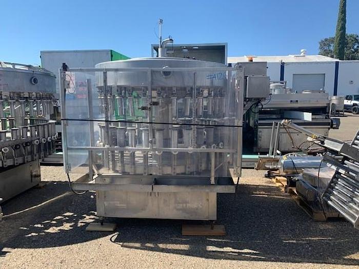 Used 1988 Cobert 32 Head Rotary Low Vacuum Filler Olimpia