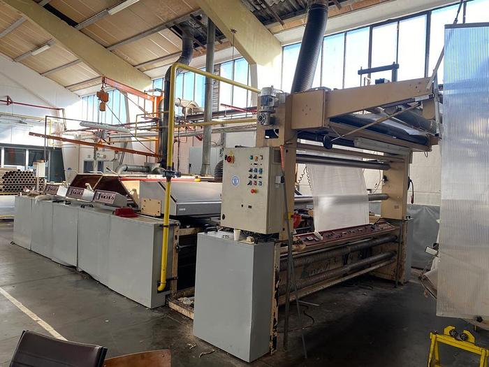 Used Levelling stenter DOMISSE Vaporam 2350 mm