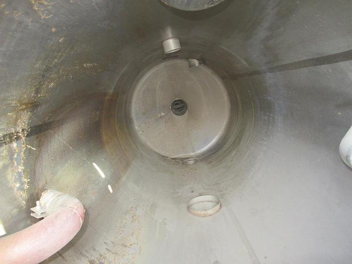 Used Tank, 800 Gallon, S/st, 3.5' x 9', Cone Btm, #S742245