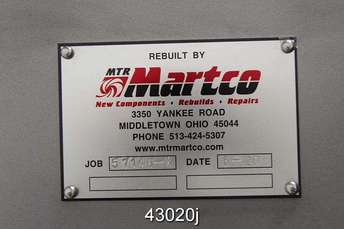 Refurbished Voith Size 12 Combi Sorter, Rebuilt By Martco in 2020 #43020