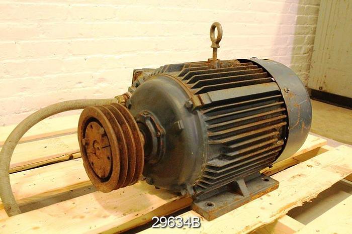 Used Leeson N254T17FB1B 15 HP AC Motor #29634