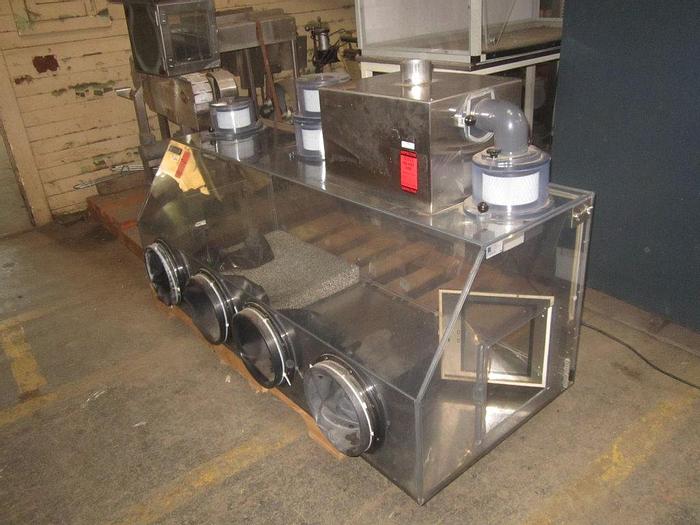 Used Cabinet, Glove Box, Twin, Mdl 3305-10B 112204, Blower #S739820