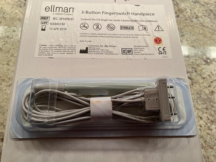 Used Ellman Box of 10 3-Button Fingerswitch Handpiece