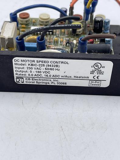 Used KB ELECTRONICS KBLC-225(9432B)