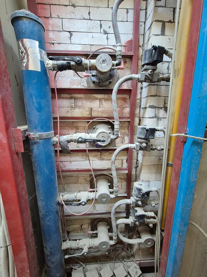 Usato Gas turbo kiln JOB FORNI mod. PULSAR BRICK - 6 m3, 1450°C, bricks lining