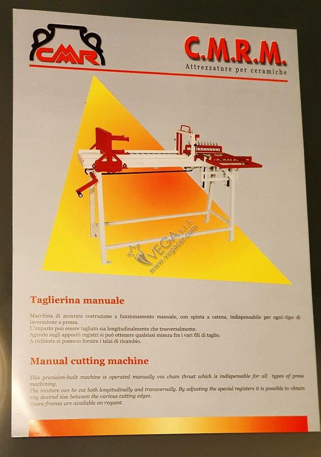 Usato Double-acting manual cutter CMRM with transverse and longitudinal cut