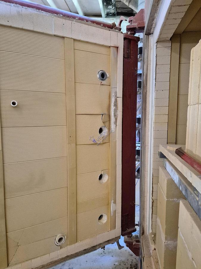 Usato Gas turbo kiln UMBRA FORNI mod. TURBO.FIRING.LINE - 4 m3, 1100°C
