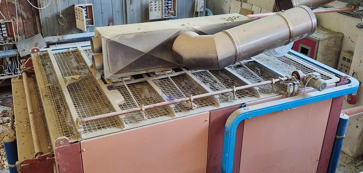 Usato Gas turbo kiln UMBRA FORNI mod. TURBO.FIRING.LINE - 4 m3, 1100°C