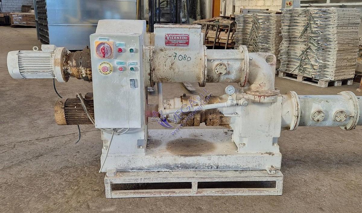 Usato De-airing pugmill VICENTINI mod. IMP250M