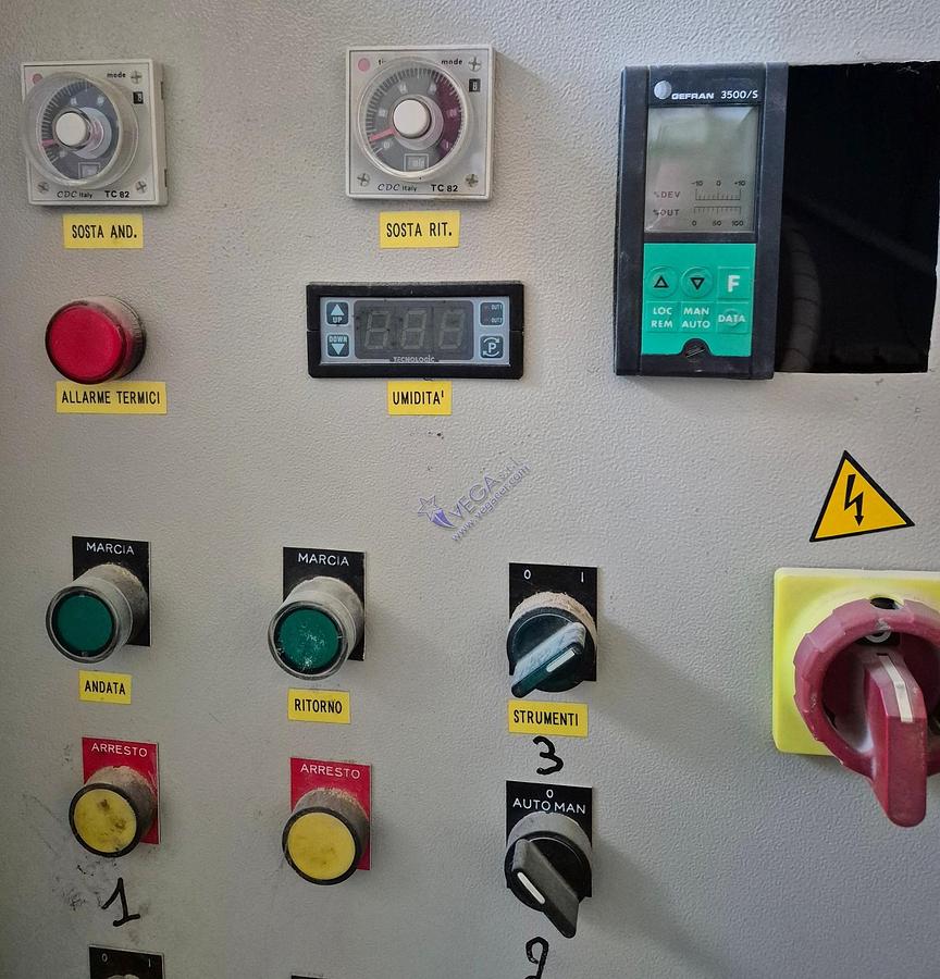 Usato Ventilated air static chamber dryer CM