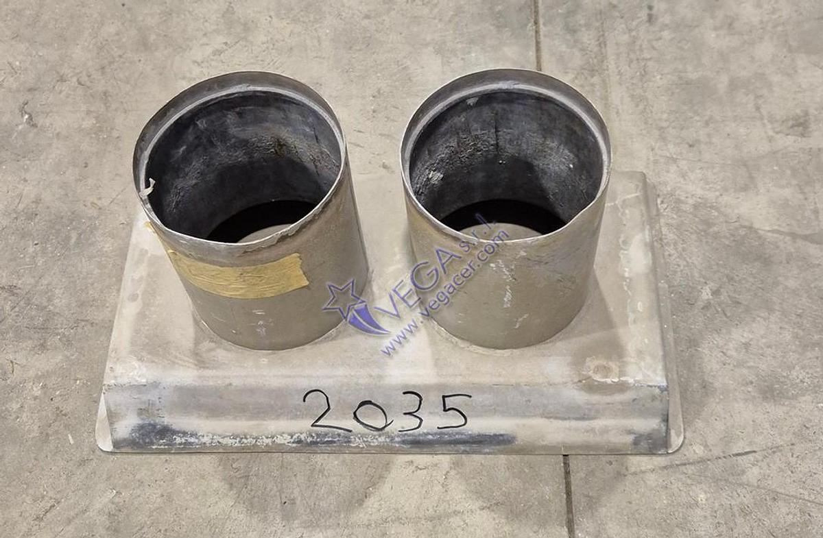 Usato Permanent magnetic filter container for vibrating sieve with dimensions 600 x 900 mm