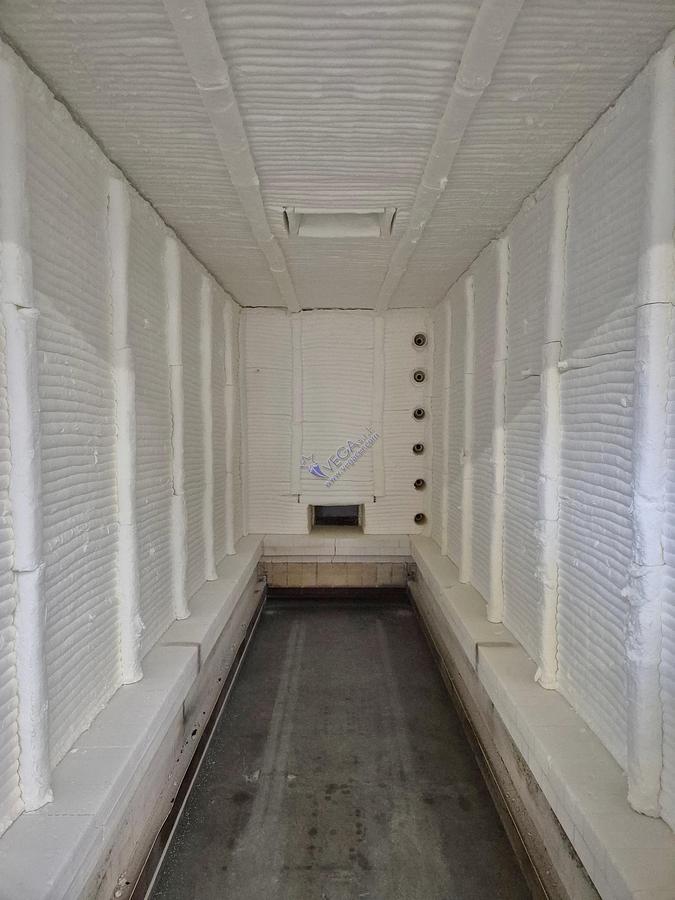 Usato Gas turbo kiln MORETTI mod. FRNA/6 - 6,2 m3, 1400°C