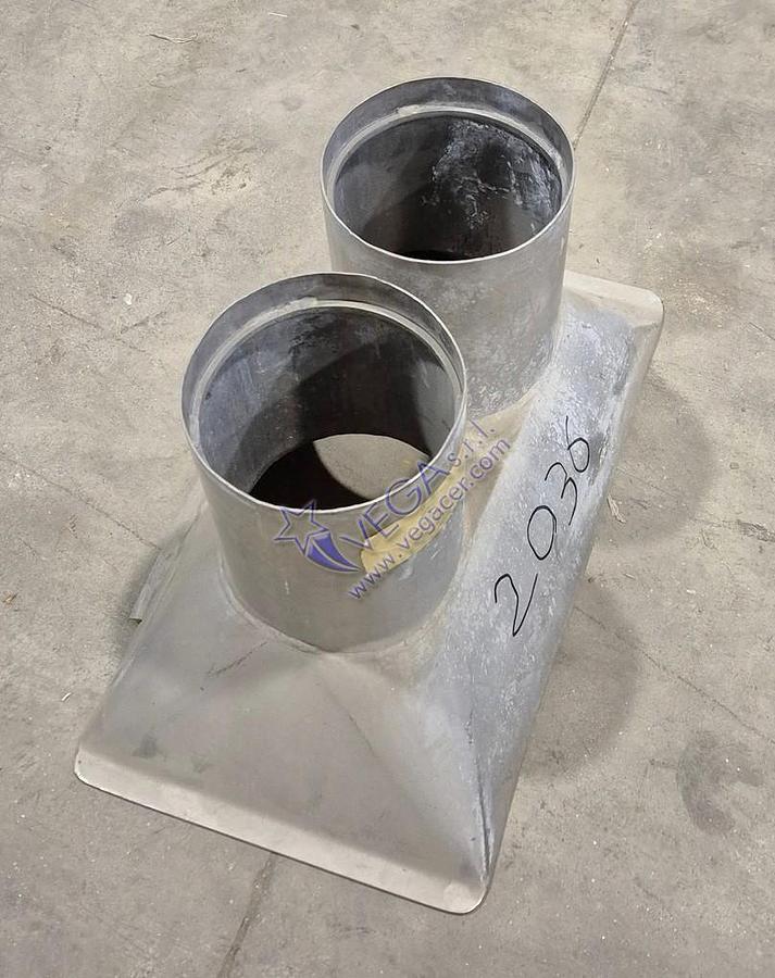 Usato Permanent magnetic filter container for vibrating sieve with dimensions 600 x 900 mm