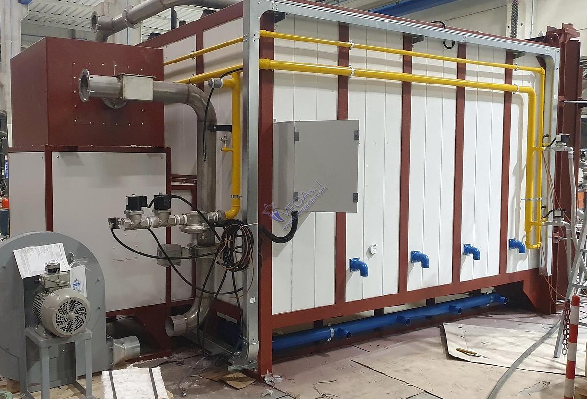 Ricondizionato Gas turbo kiln FICOLA mod. mod. F6-14