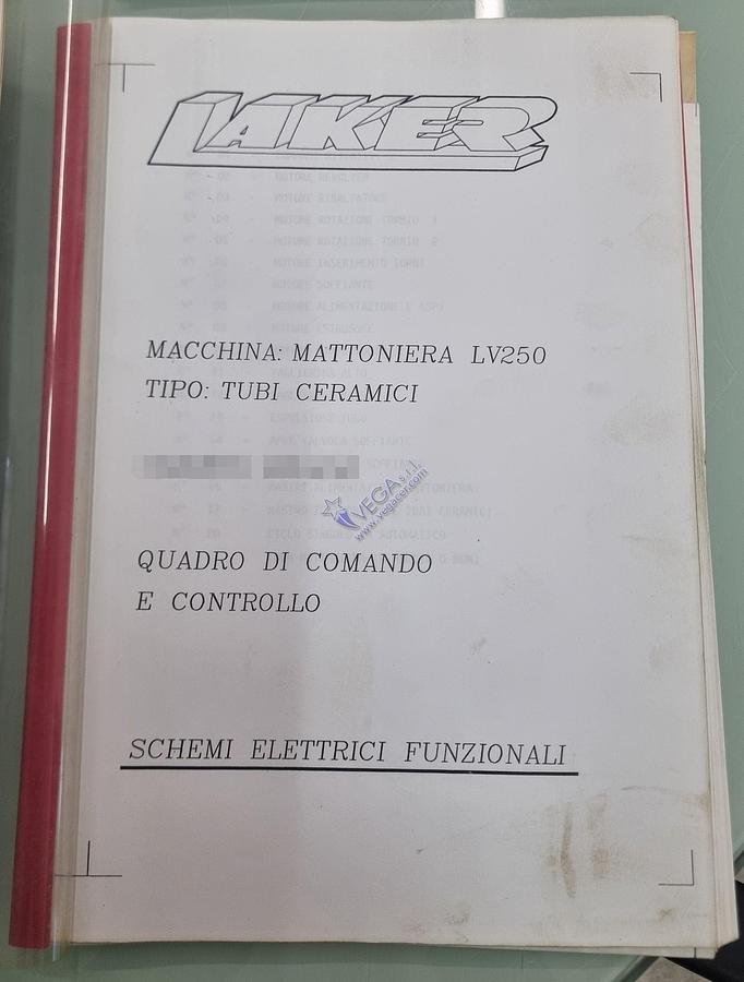 Usato De-airing pugmill LAKER mod. LV 250B.1