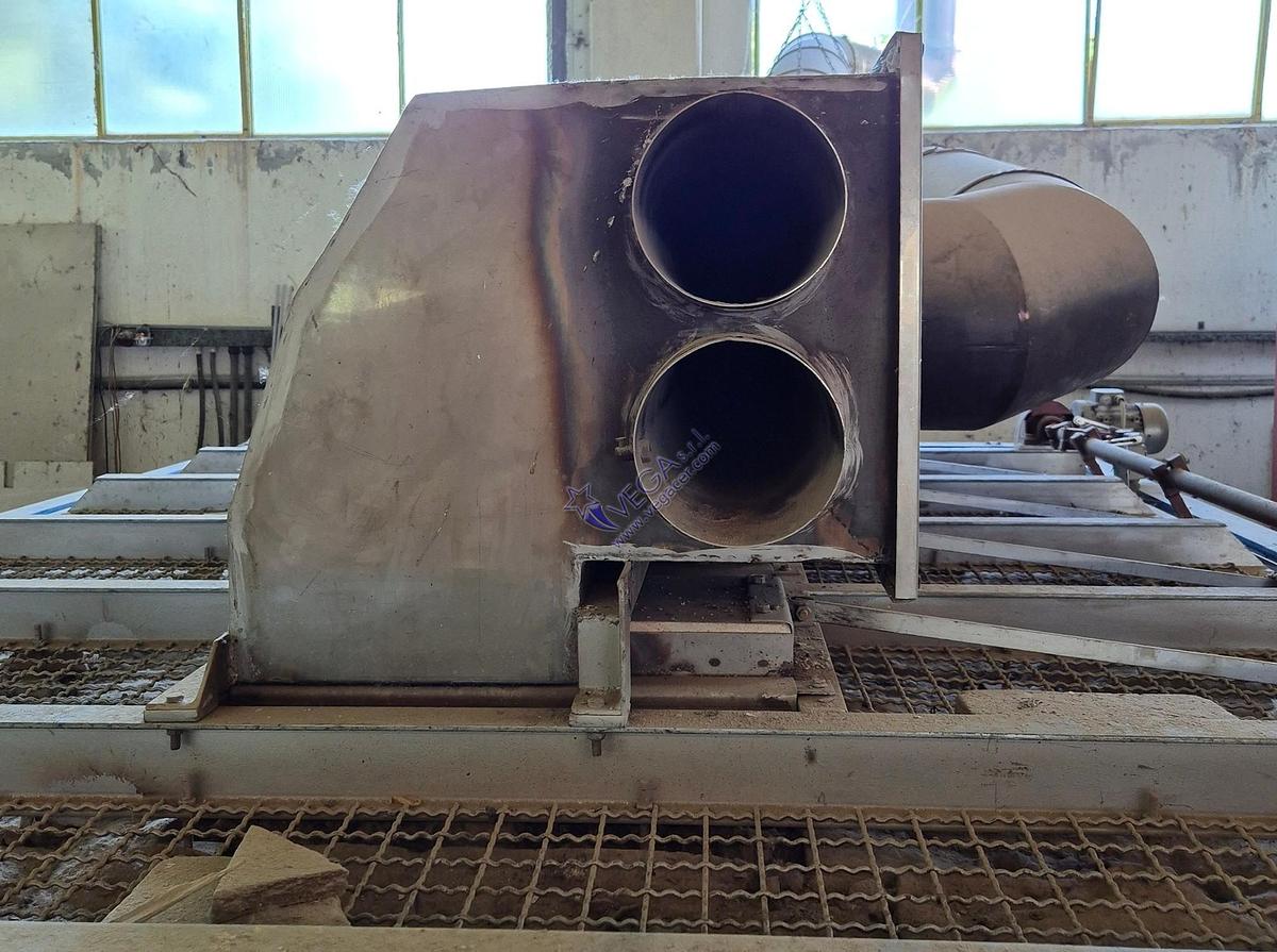 Usato Gas turbo kiln UMBRA FORNI mod. TURBO.FIRING.LINE - 4 m3, 1100°C