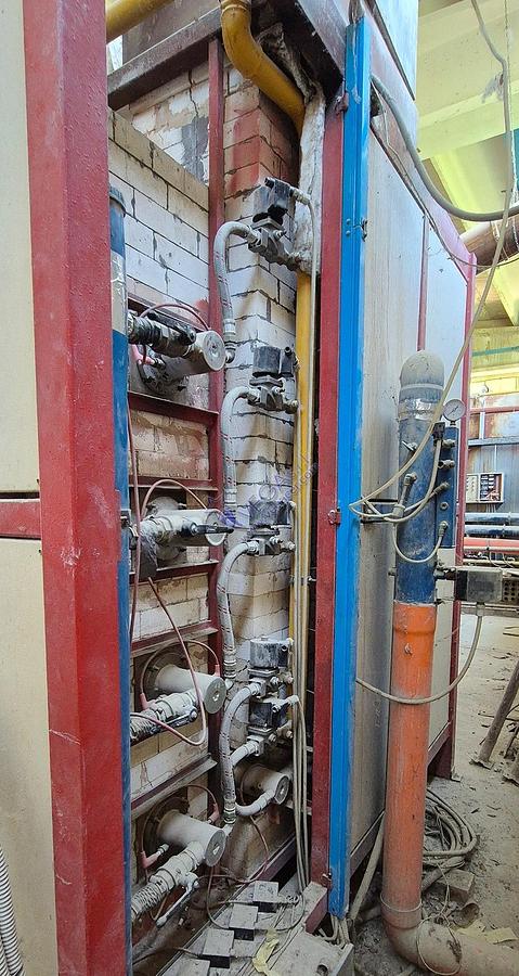 Usato Gas turbo kiln JOB FORNI mod. PULSAR BRICK - 6 m3, 1450°C, bricks lining
