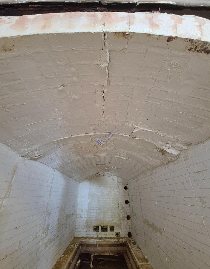 Usato Gas turbo kiln JOB FORNI mod. PULSAR BRICK - 6 m3, 1450°C, bricks lining