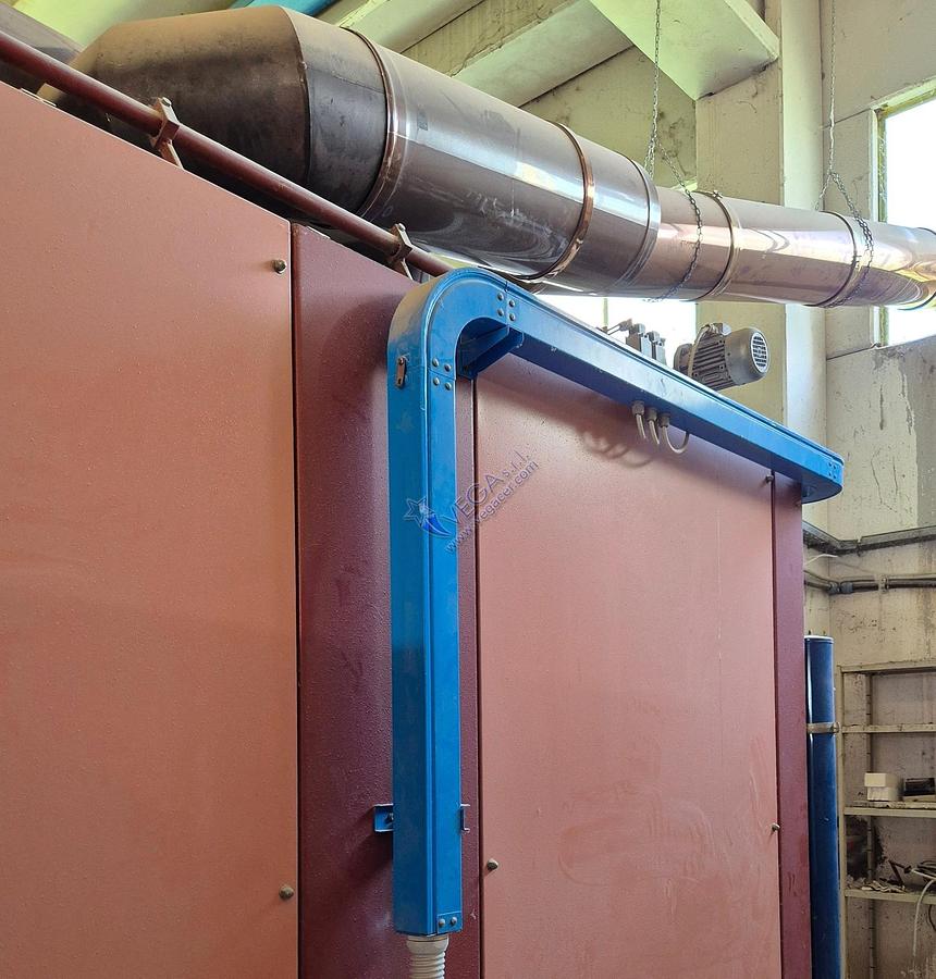 Usato Gas turbo kiln UMBRA FORNI mod. TURBO.FIRING.LINE - 4 m3, 1100°C