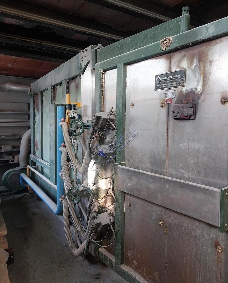 Usato Gas turbo kiln MORETTI mod. FRTA3 series CD/F - 3 m3, 1300°C