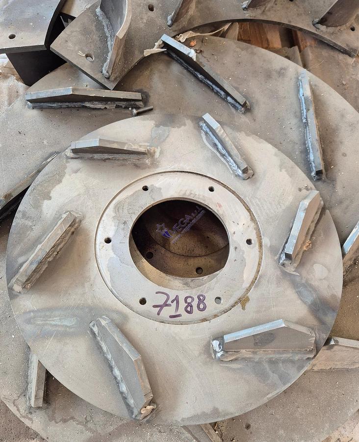 Usato Rotor spare part for heavy duty blunger VICENTINI mod. 500