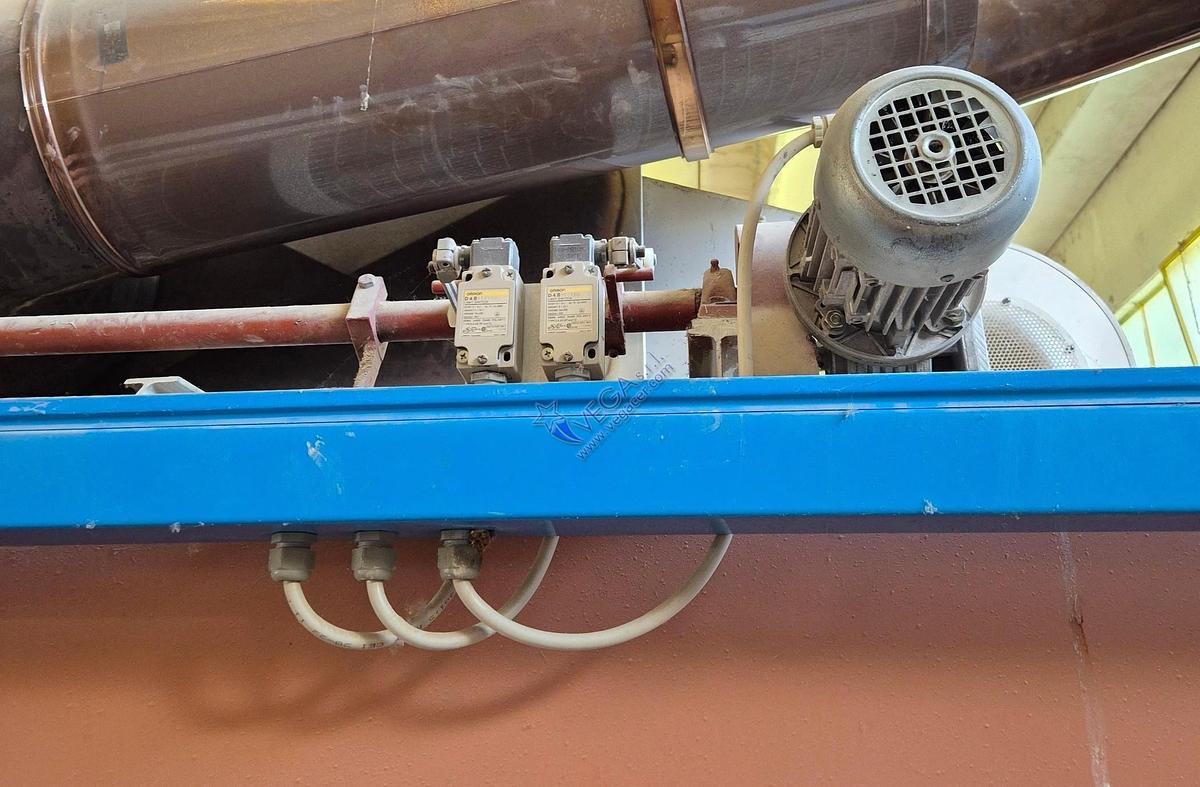 Usato Gas turbo kiln UMBRA FORNI mod. TURBO.FIRING.LINE - 4 m3, 1100°C