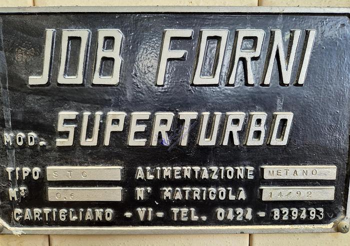 Usato Gas turbo kiln JOB FORNI mod. SUPERTURBO – STC
