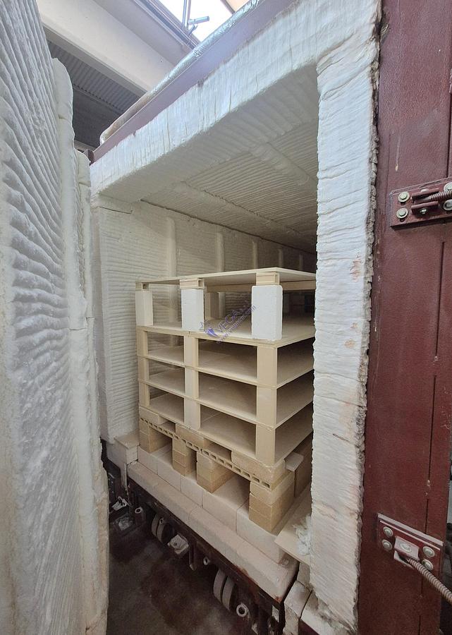 Usato Gas turbo kiln MORETTI mod. FRNA/6 - 6,2 m3, 1400°C