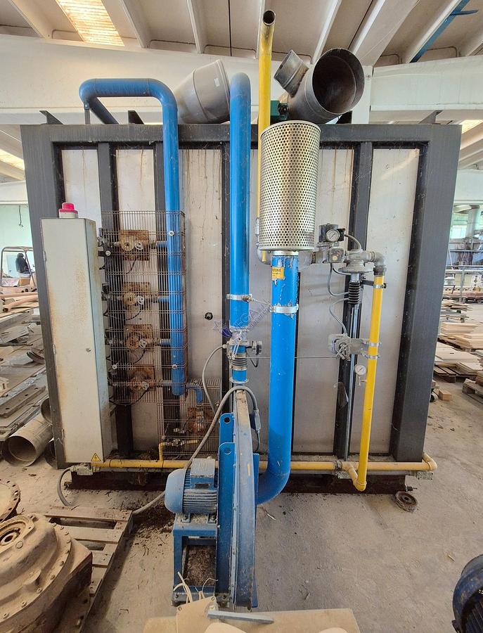 Usato Gas turbo kiln PAGNOTTA mod. STATFR