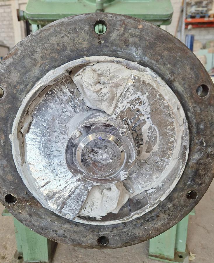 Usato De-airing pugmill NETZSCH mod. 250-25