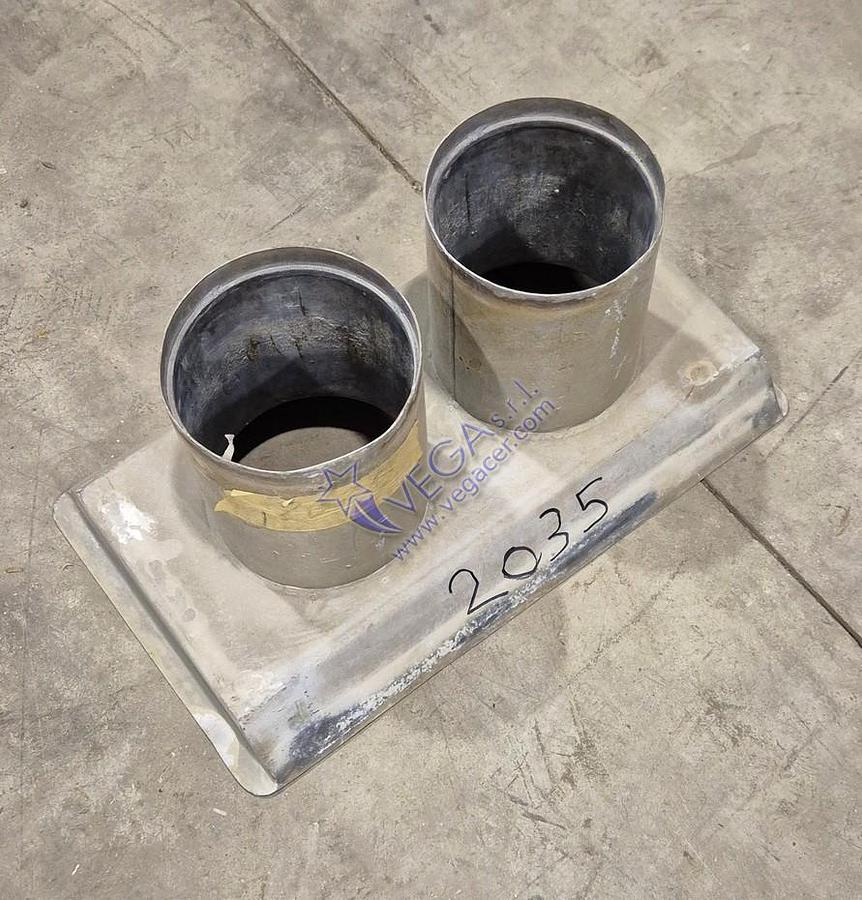 Usato Permanent magnetic filter container for vibrating sieve with dimensions 600 x 900 mm