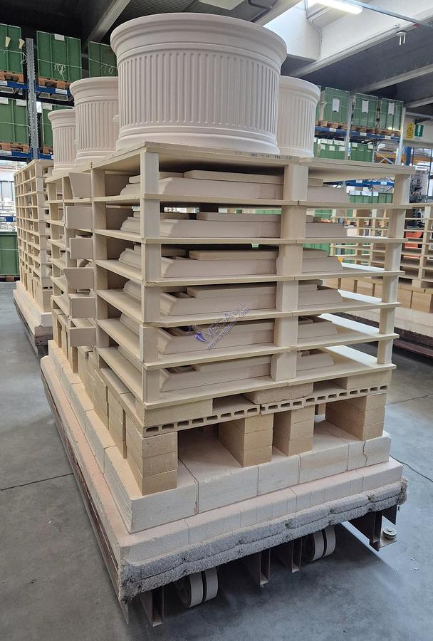 Usato Gas turbo kiln MORETTI mod. FRNA/6 - 6,2 m3, 1400°C