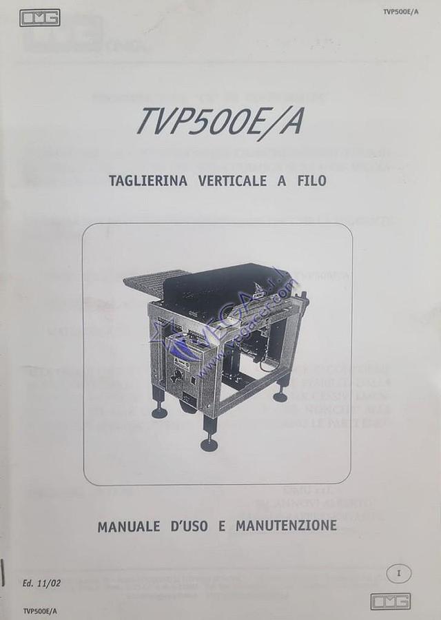 Usato Pneumatic vertical wire cutter OMG mod. TVP500E/A