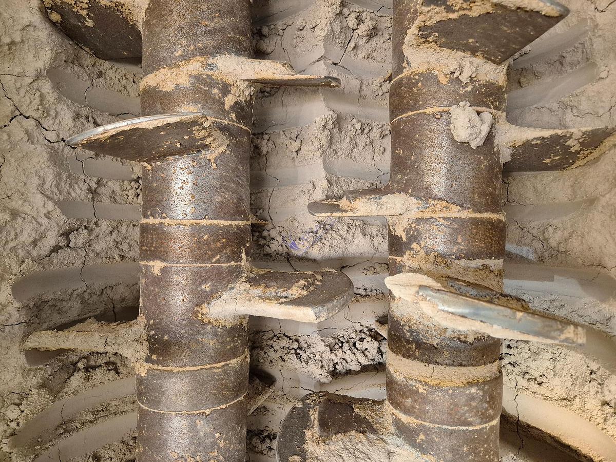 Usato Double shaft mixer