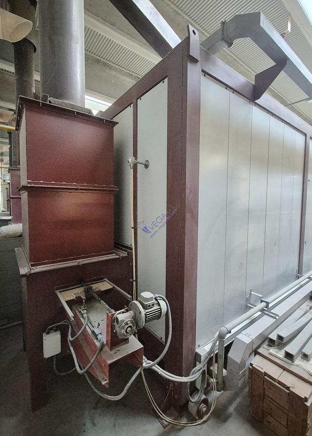 Usato Gas turbo kiln MORETTI mod. FRNA/6 - 6,2 m3, 1400°C