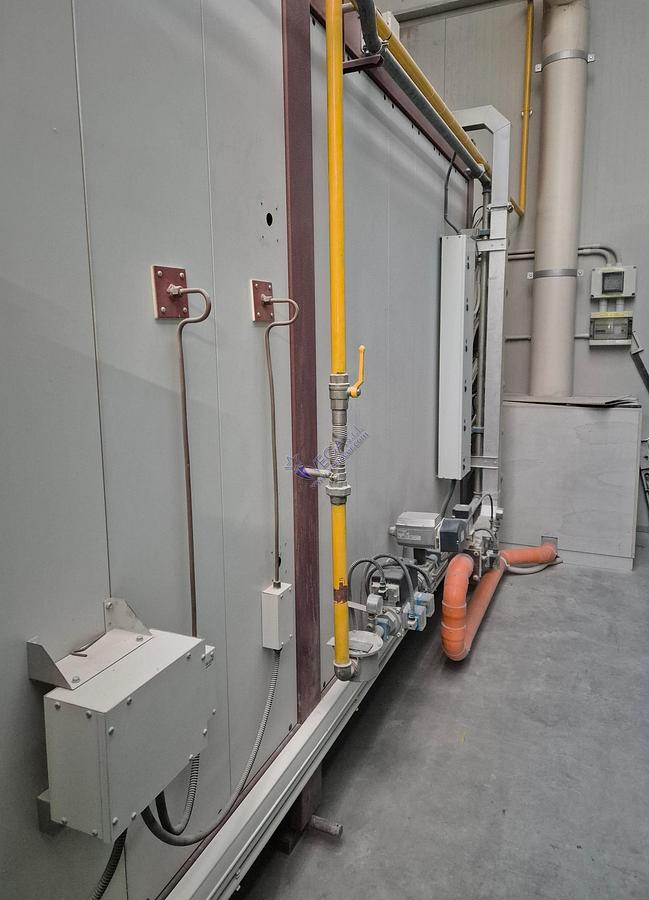 Usato Gas turbo kiln MORETTI mod. FRNA/6 - 6,2 m3, 1400°C