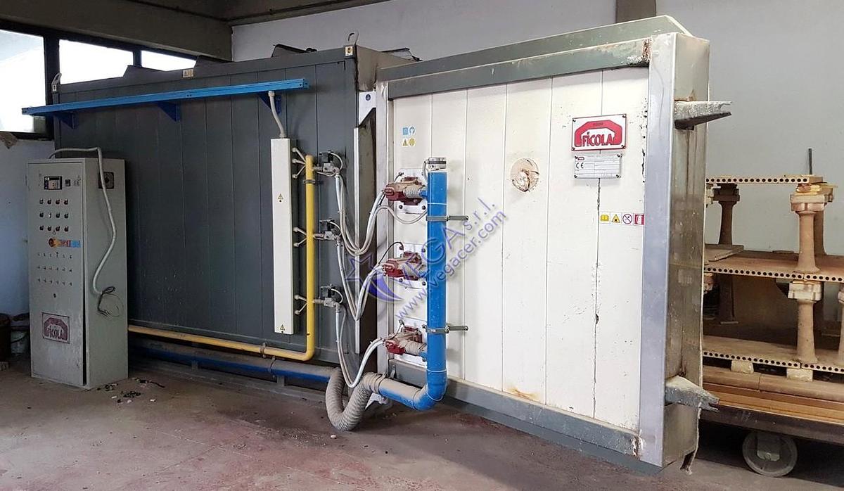 Usato Gas turbo kiln FICOLA mod. TSF
