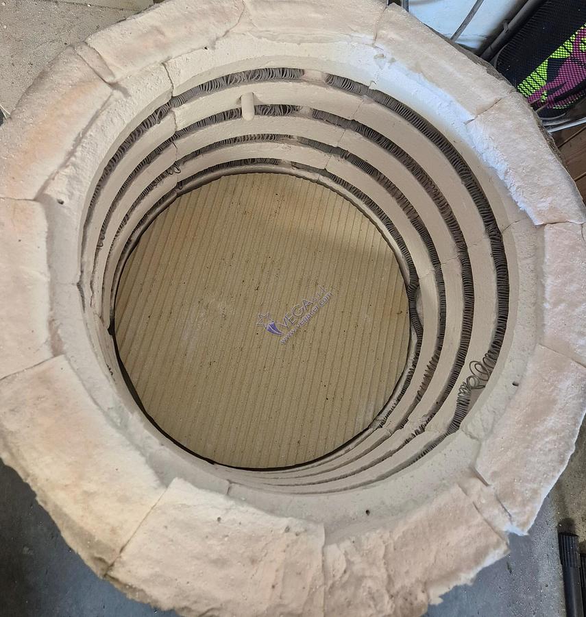 Usato Electric top-loading kiln VEGA - 1300°C 