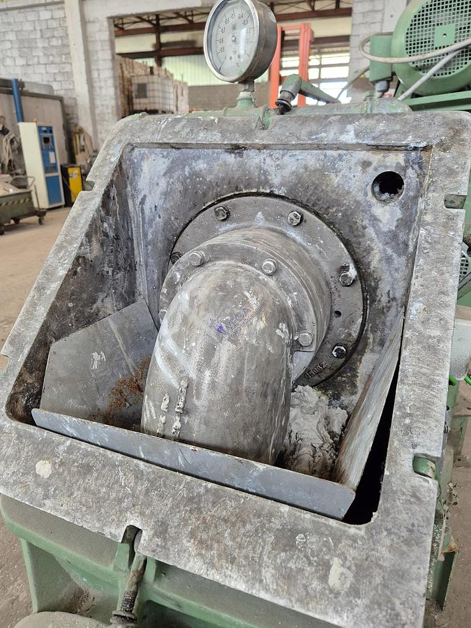 Usato De-airing pugmill NETZSCH mod. 250-25