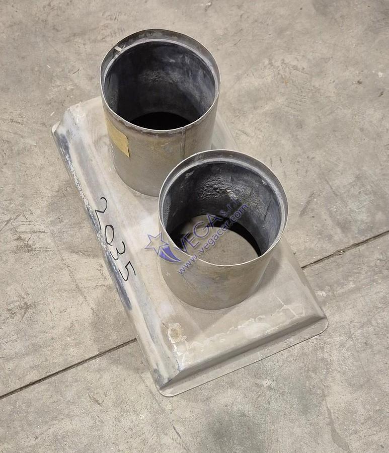 Usato Permanent magnetic filter container for vibrating sieve with dimensions 600 x 900 mm